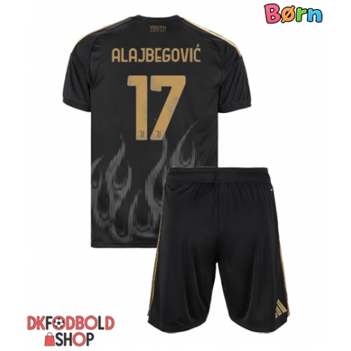 Juventus Kerim Alajbegovic #17 Tredje trøje Børn 2026-27 Kort ærmer (+ korte bukser)